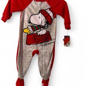 Peanuts  Snoopy Pajamas 18m